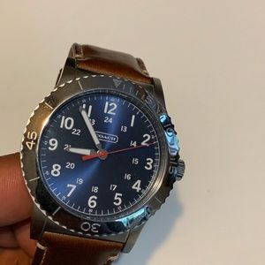Exc Cond Men’s COACH Watch Leather Band